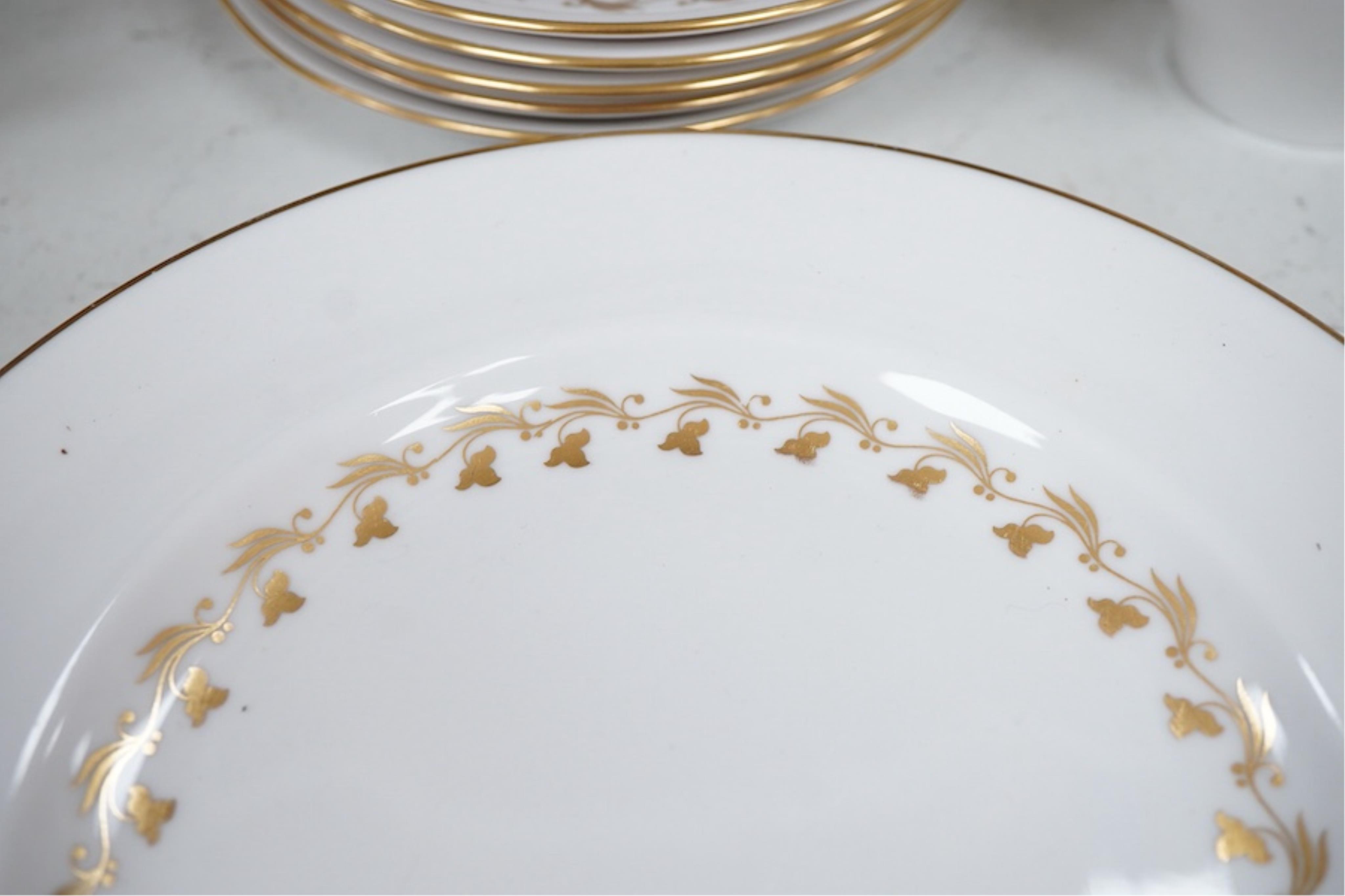 An extensive Spode Delphi dinner, tea and coffee service